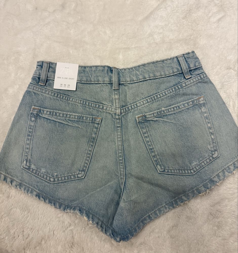 Spodenki jeansowe Zara nowe z metką r. 38
