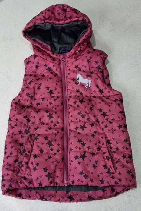 Kamizelka dziewczęca bezrękawnik 116