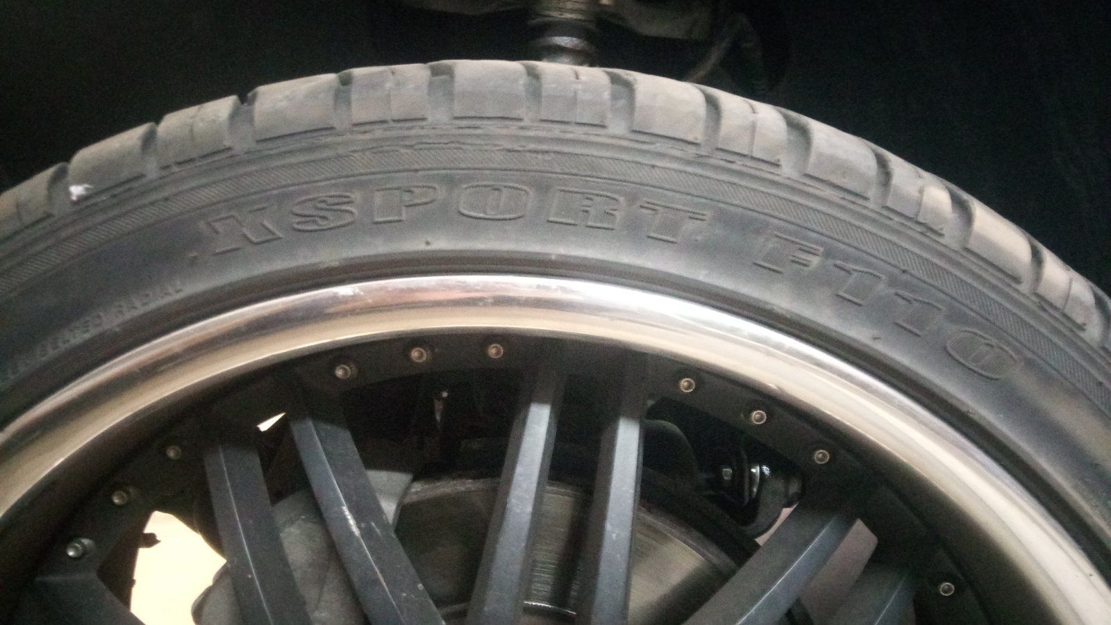 Диски с покрышками ROTALLA 285/35 R22. БУ.