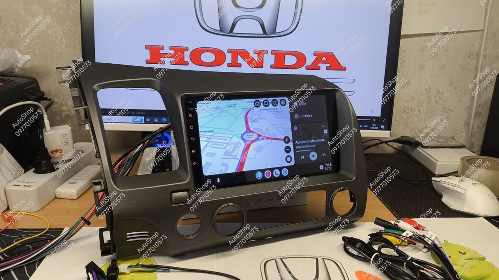 ‼️Магнітола Honda civic 4D/hybrid  Android 2/32gb, 4/64gb, 6/