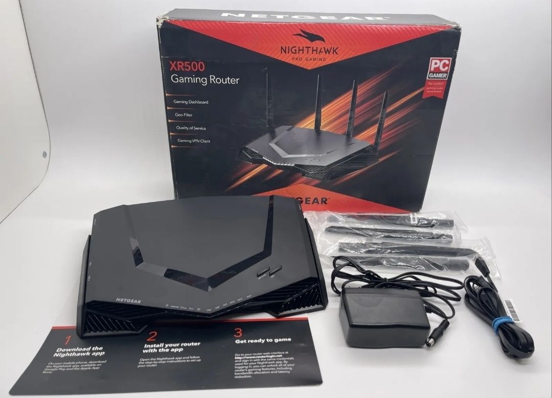 Роутер Netgear XR500 NAS4 Port Gaming Router не tp-link d-link asus