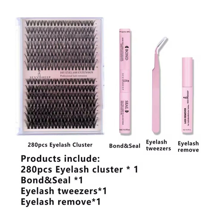 Большой набор для наращивания ресниц