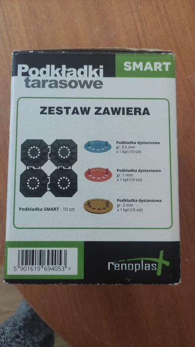 Podkładki tarasowe Smart Renoplast 10 szt. Nowe