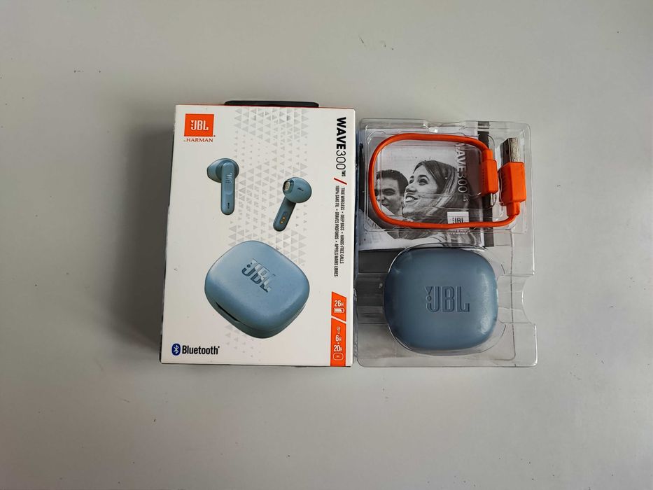 Бездротові навушники JBL Wave 300 TWS Blue