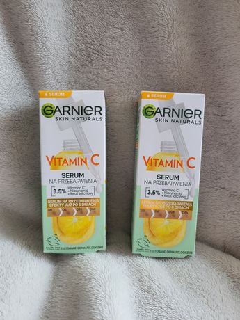 Zestaw 2x serum garnier vitamin c