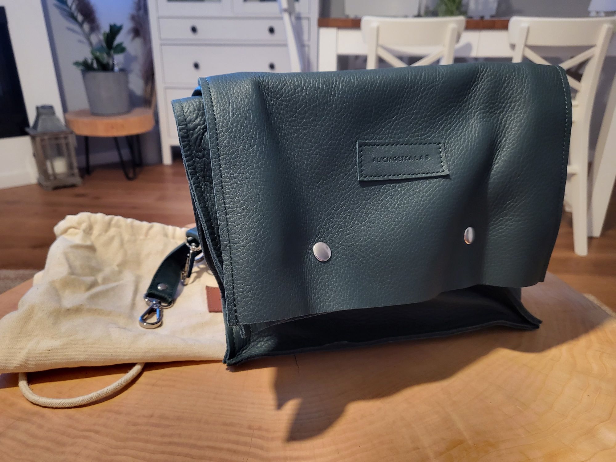 Nowa Torebka Boxy Bag L Alicja Getka Lab