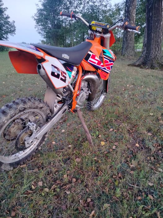 Ktm SX 85 2008  1,5 mth po wymianie tloka