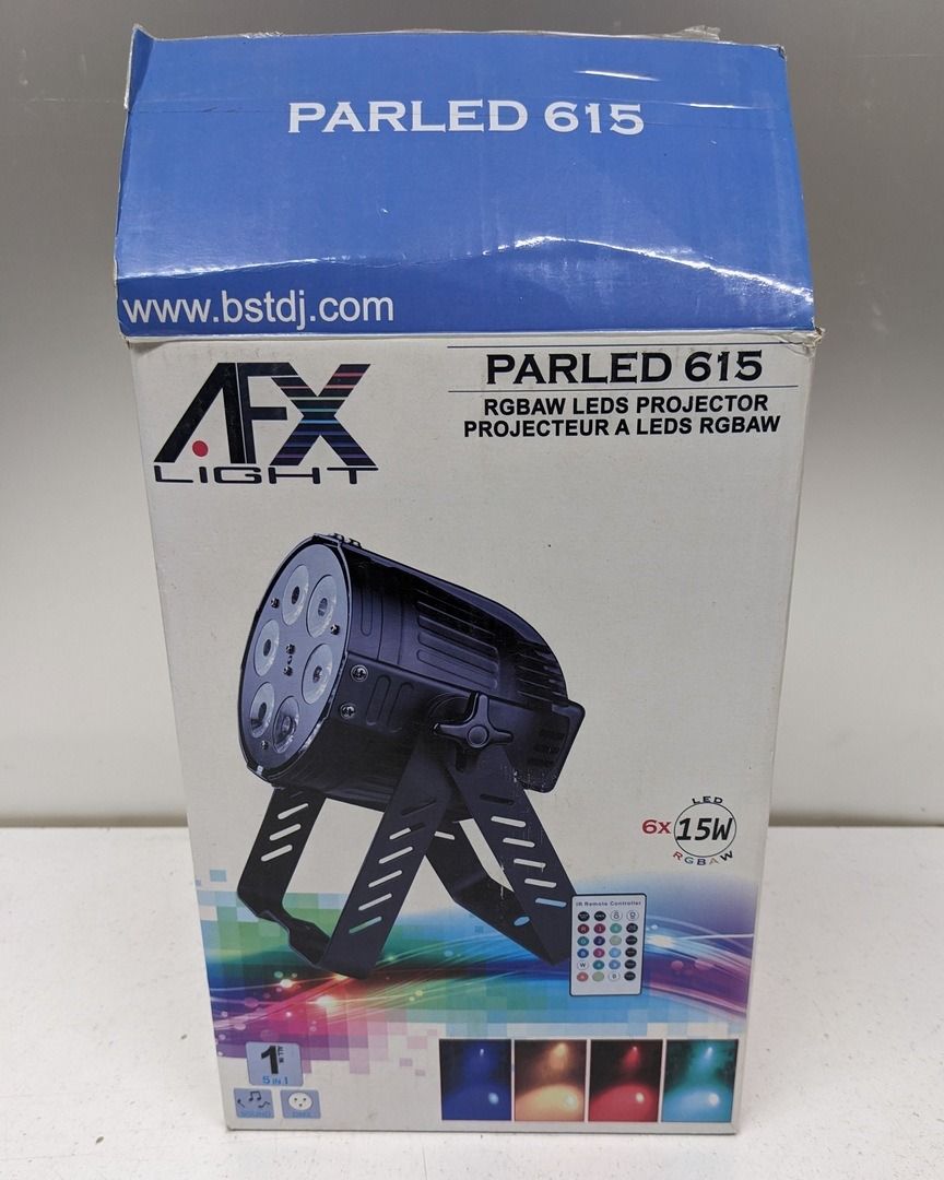 LED PAR прожектор AFX Light Parled 615 для сцены заливочный светодиодн