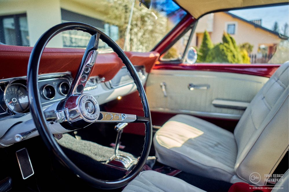 Samochód do ślubu Ford Mustang 1966r Podkarpacie/Małopolskie