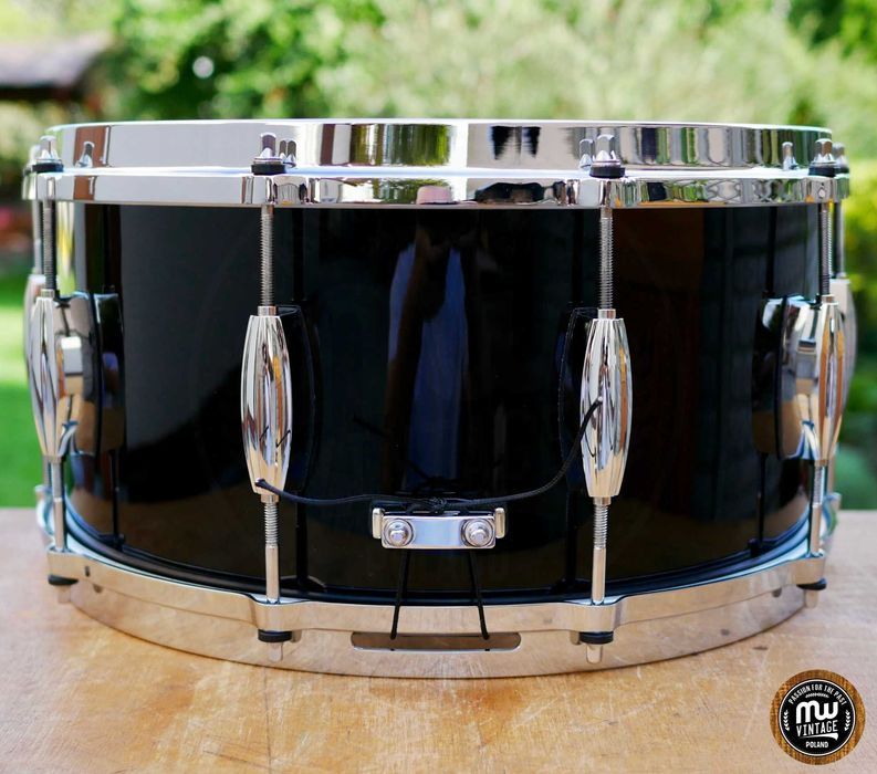 Werbel Gretsch Square Badge Jasper 14” x 7” Nr 1 Fat Flying Vintage ‼️