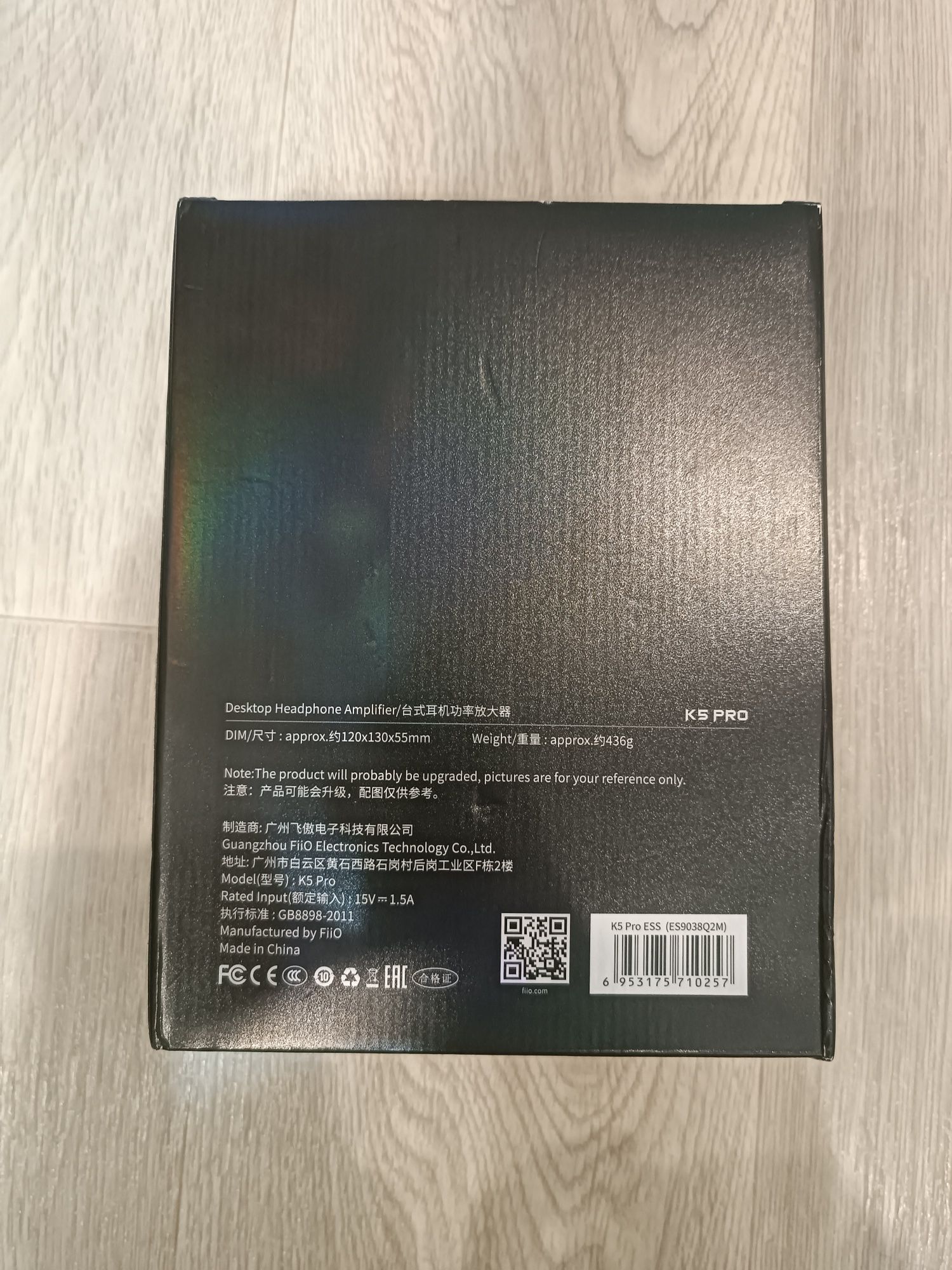 ЦАП підсилювач Fiio k5 pro ess