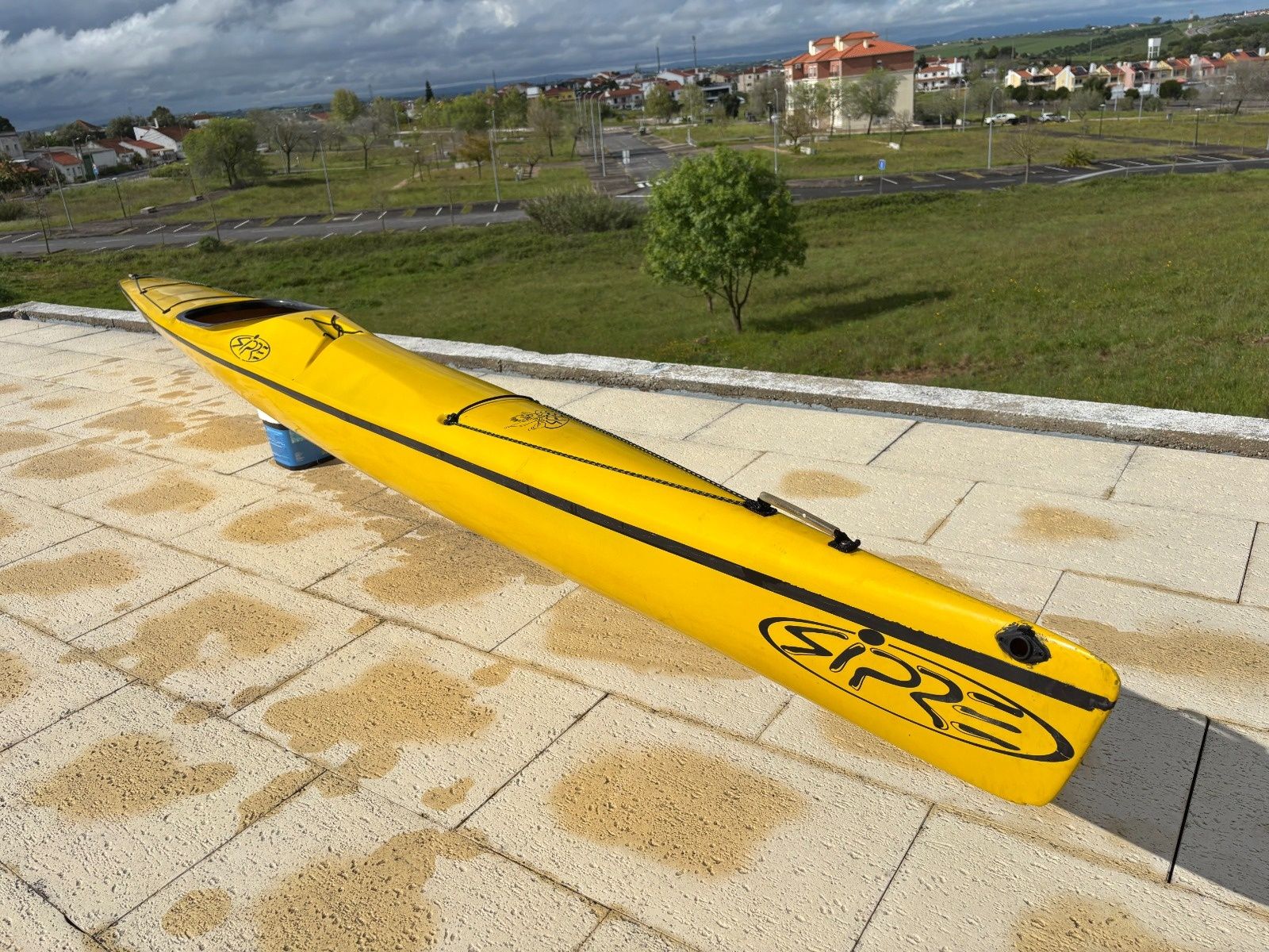 Kayak para libertar espaço