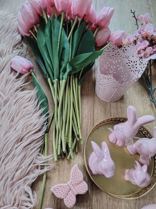 Dywanik poduszki kwiaty akcesoria