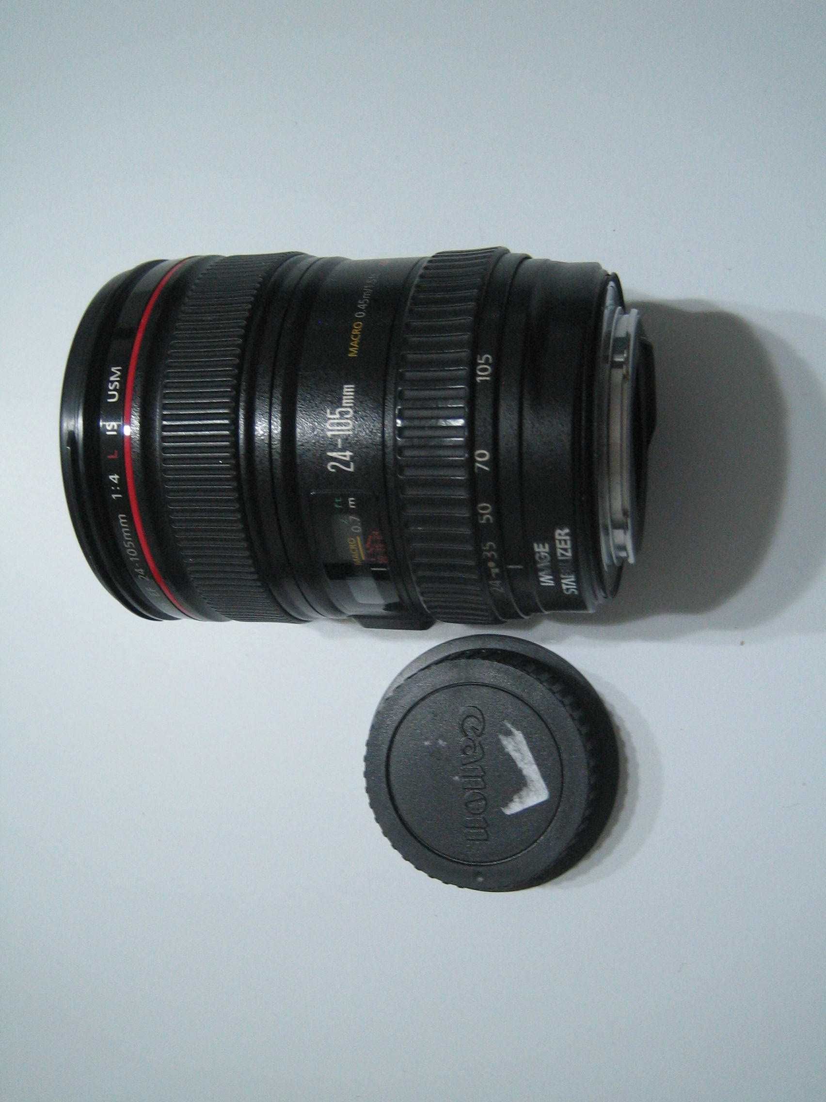 Lentes  canon 24-105,f.4,IS L,serie 1 e Serie 2 Estimadas,Limpas