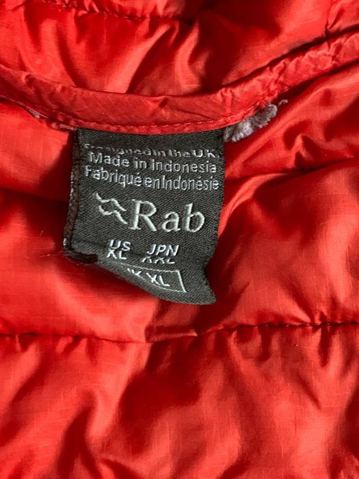 Оригінальний мікропуховик RAB / розмір L-XL