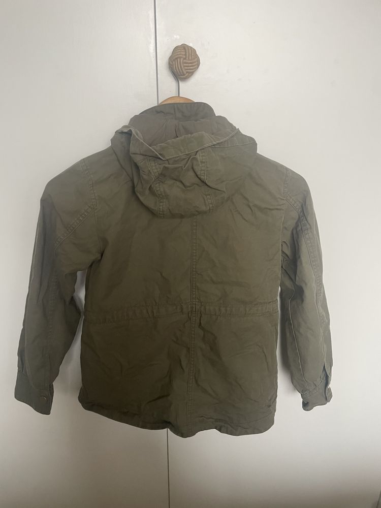 Kurtka parka dziewczęca H&M 134