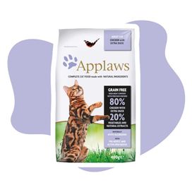 Applaws Adult Chicken Duck Kurczak Kaczka 7,5kg dla dorosłych kotów