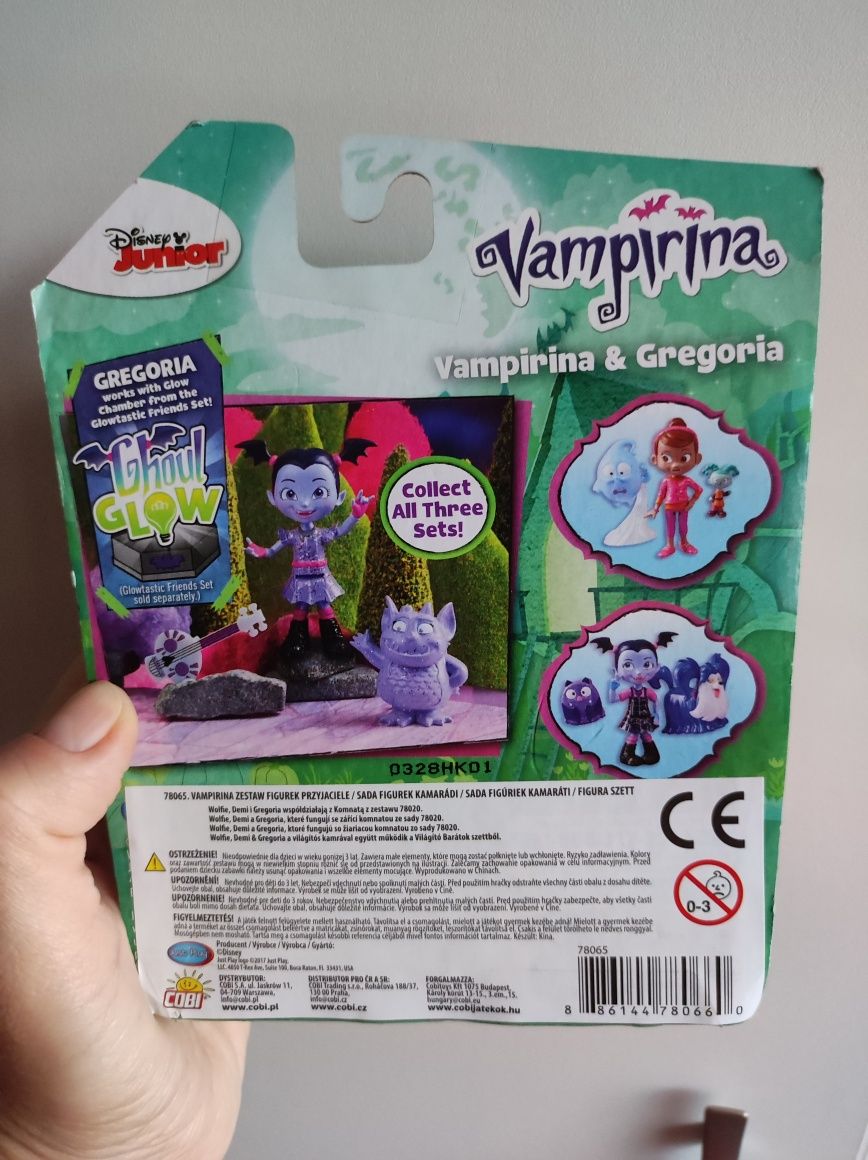 Zestaw figurek Vampirina i przyjaciele -Cobi- nowy. Vampirina&Gregoria