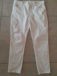Biale jeansy Modo XL