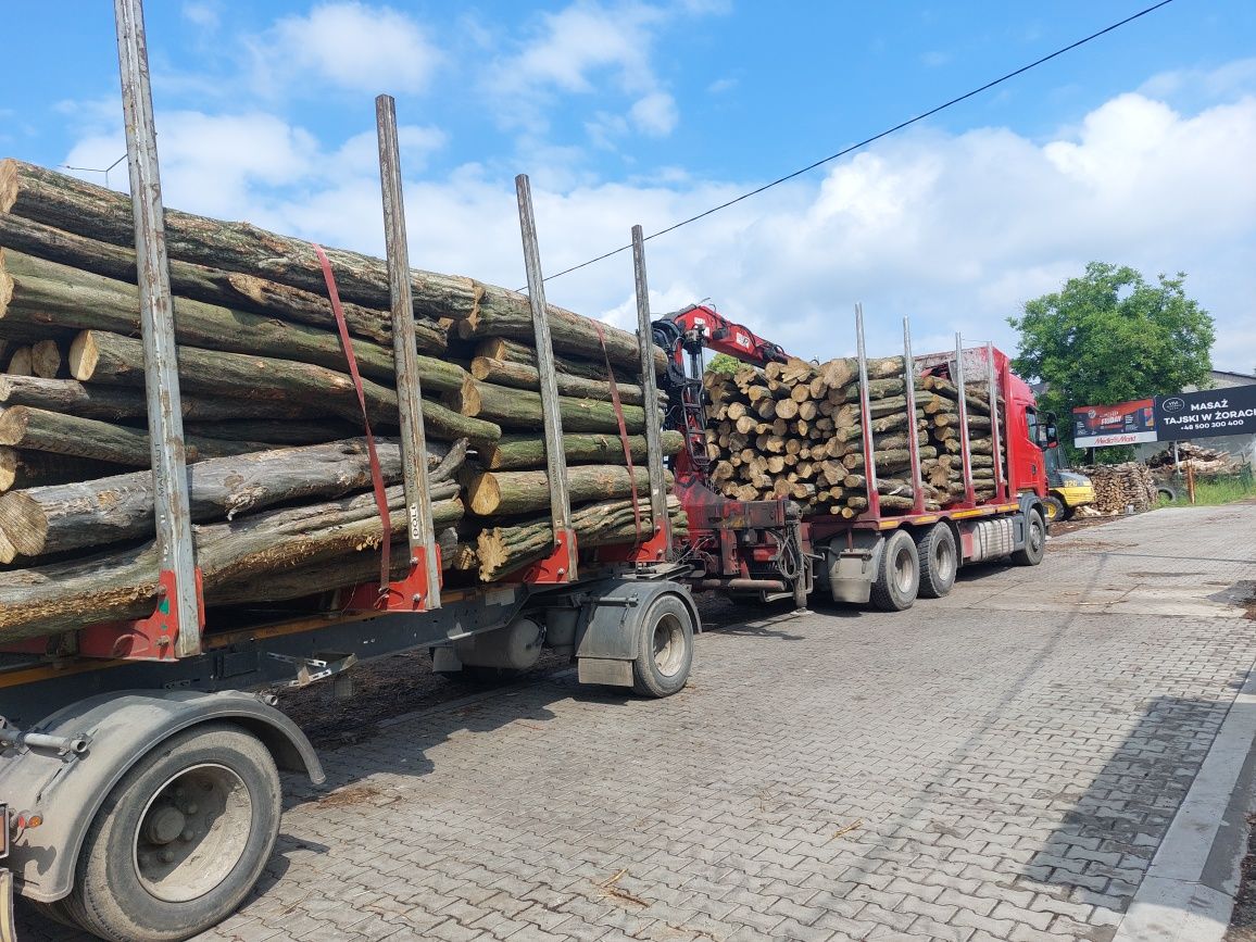 Drewno kominkowe hurt-detal w wałkach tanio transport Śląsk