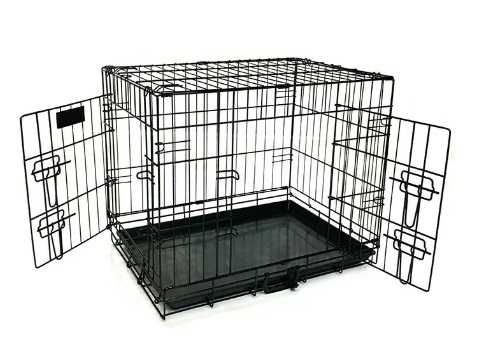 Metalowa Klatka dla psa KENNEL  - 60x42x50 cm - Aquaelzoo Gliwice