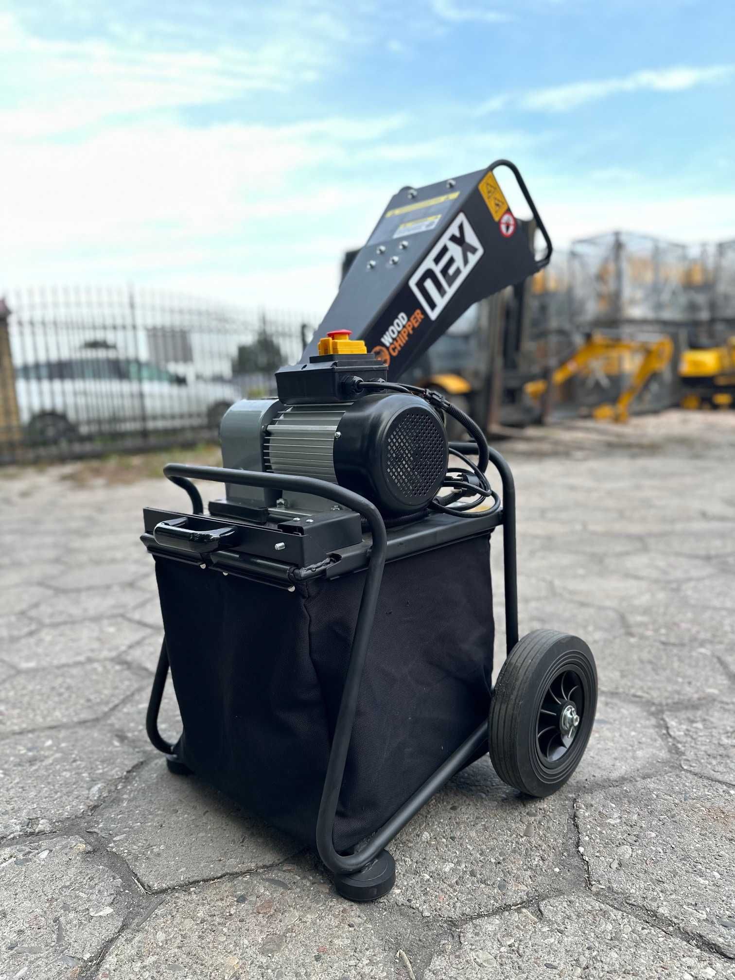 Rębak rozdrabniacz elektryczny NEX EC50 nowy mini rębak
