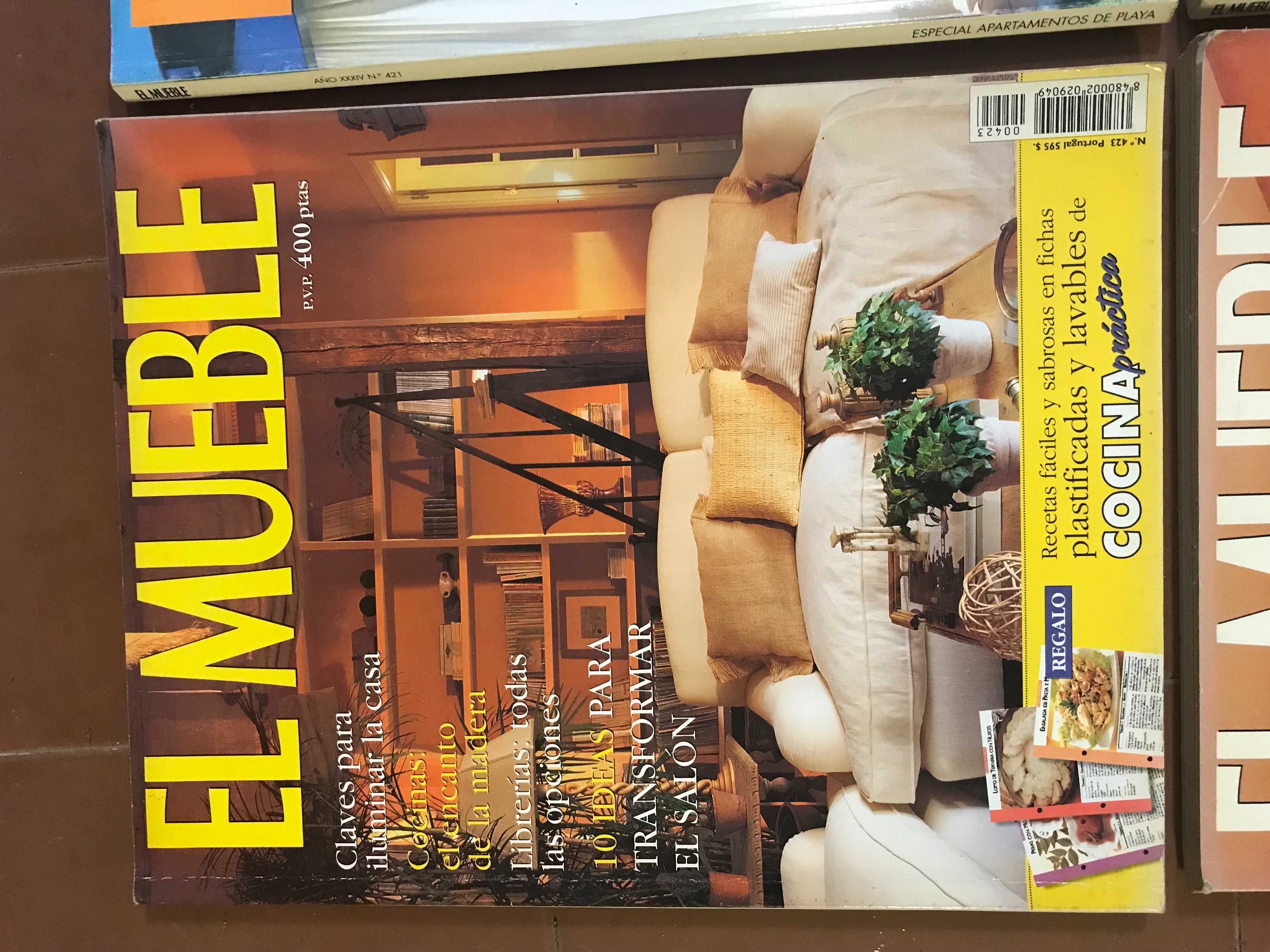 Revistas El  Mueble antigas