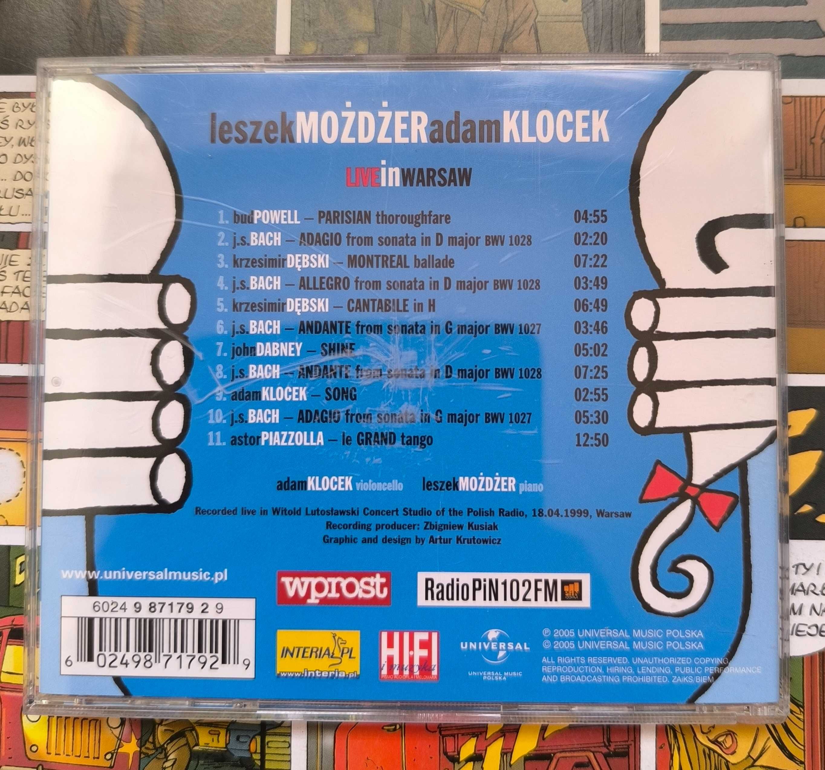 Leszek Możdżer & Adam Klocek – Live In Warsaw I Wydanie 2005