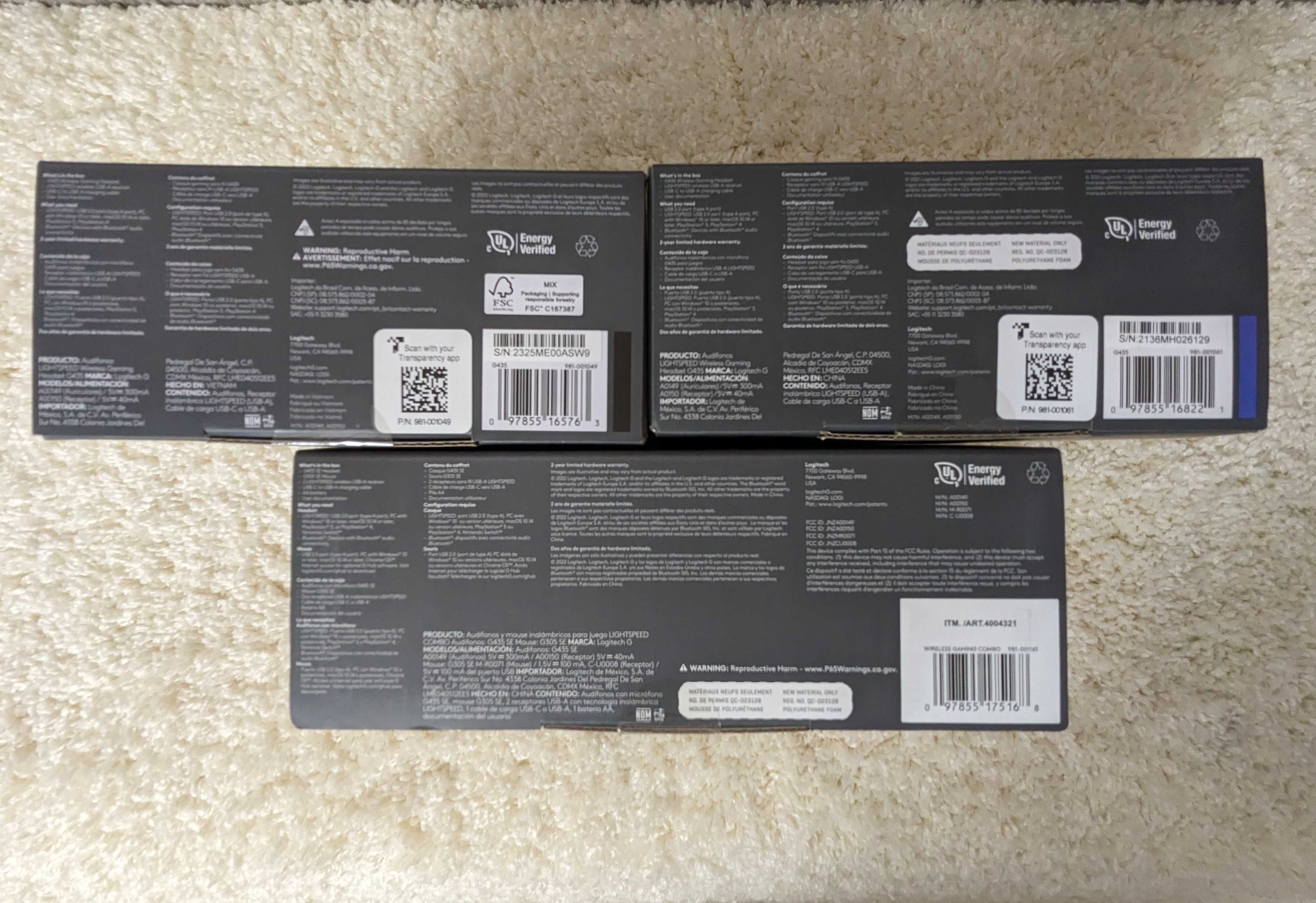 USA! Logitech g435 навушники / миша g305 / zone vibe 100