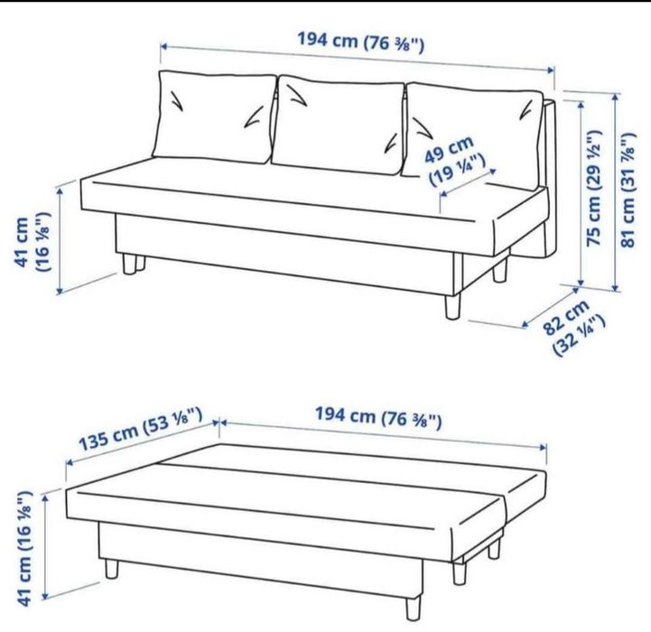 Sofa cama com arrumçao como novo