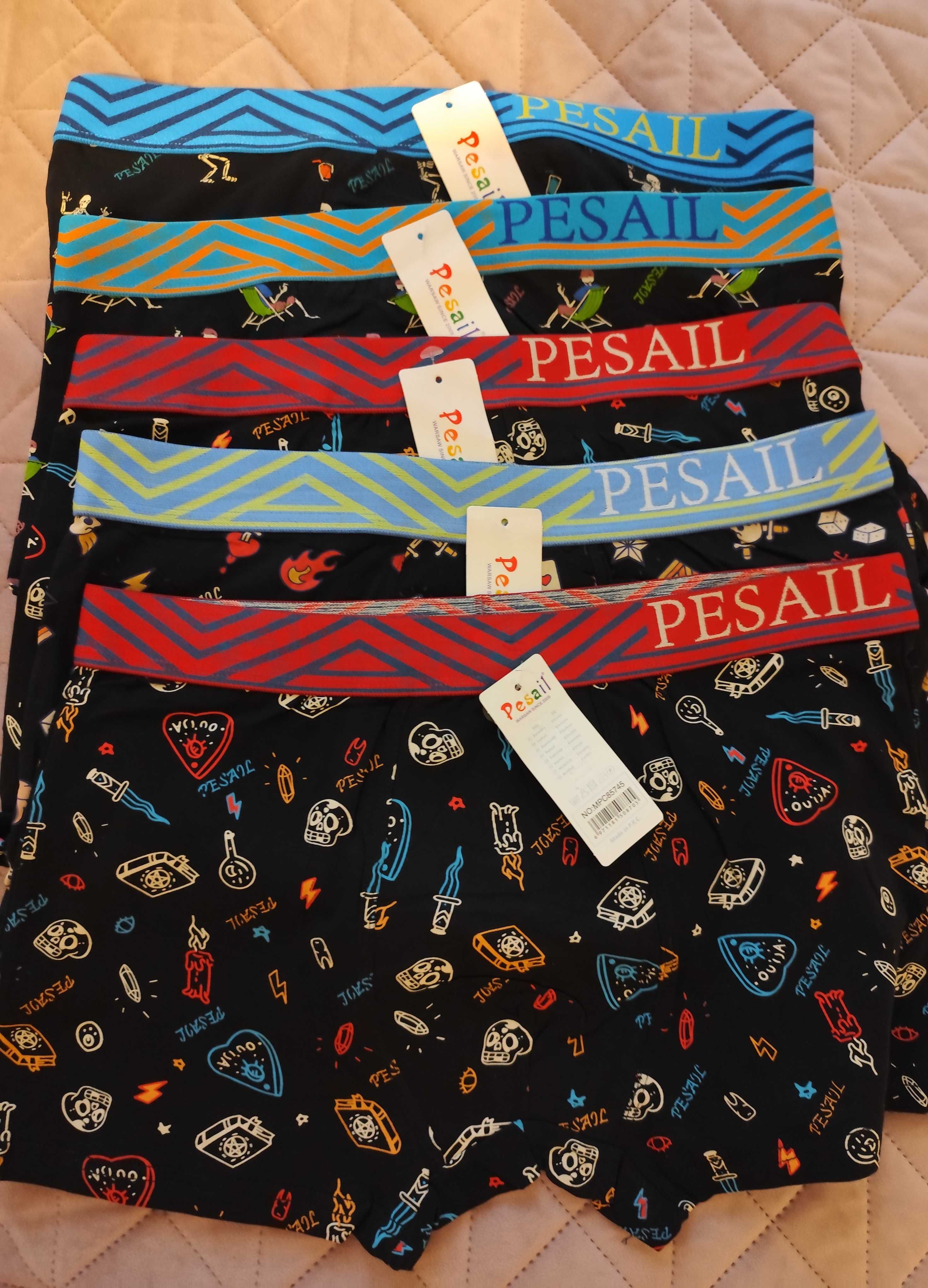 Bokserki męskie bawełniane Pesail rozmiar XL 10 sztuk