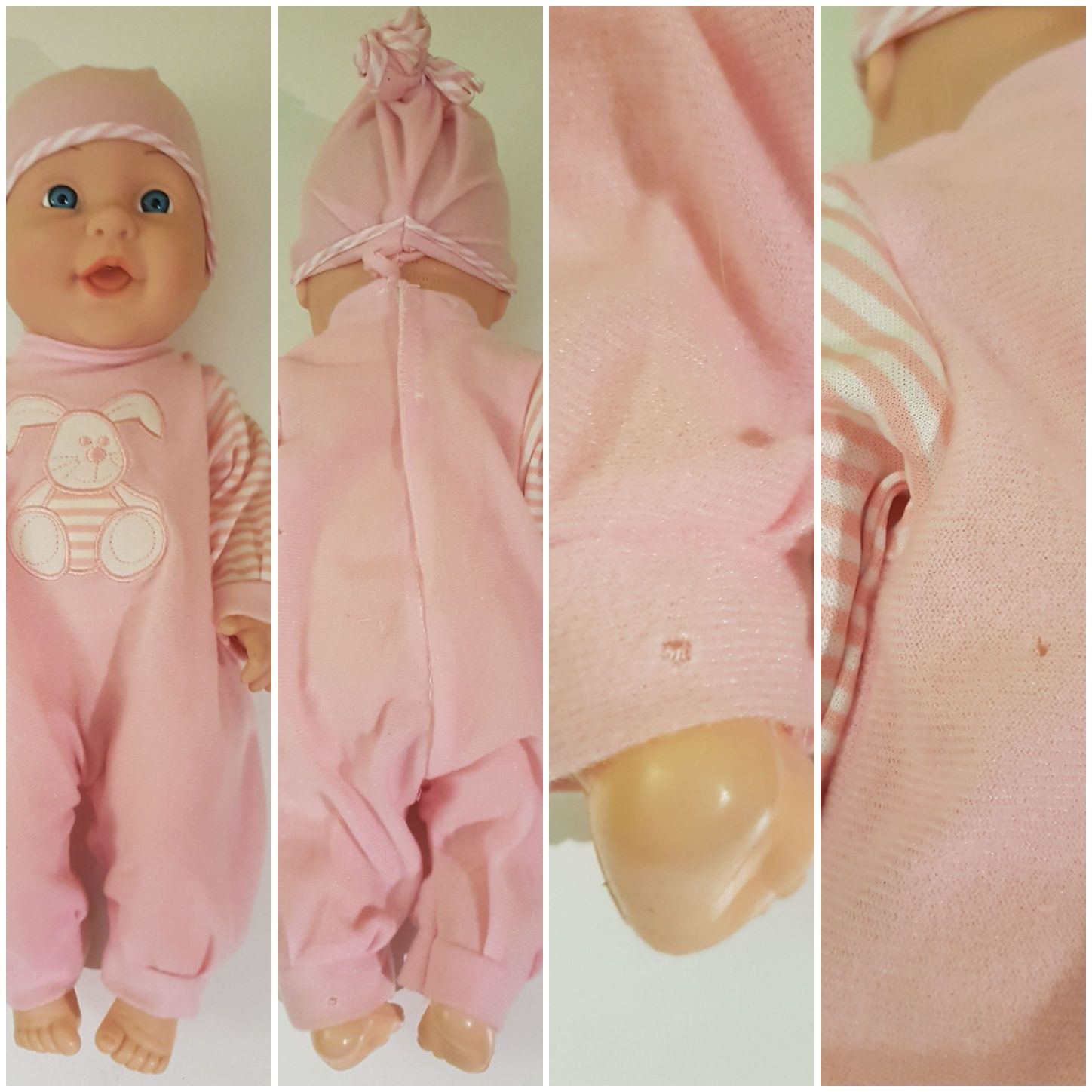 Strój dla lalki np bobas Cititoy, smoczek Baby Wow, strój Baby Born
