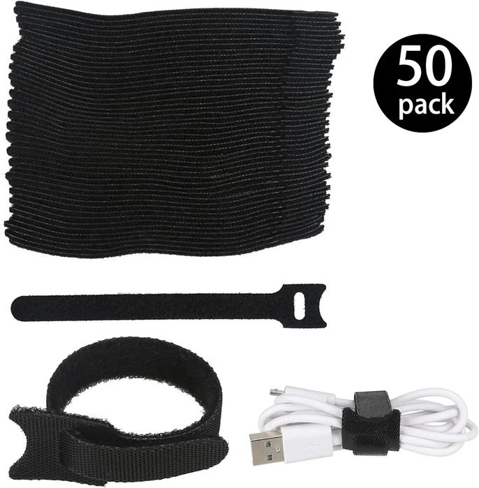 System zarządzania kablami, kanał 150cm 50 opasek 50 uchwytów