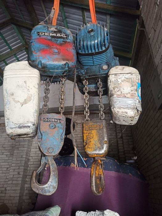 Elektryczny wciągnik łańcuchowy 2T, suwnica , dźwig DEMAG typ PK 10-N