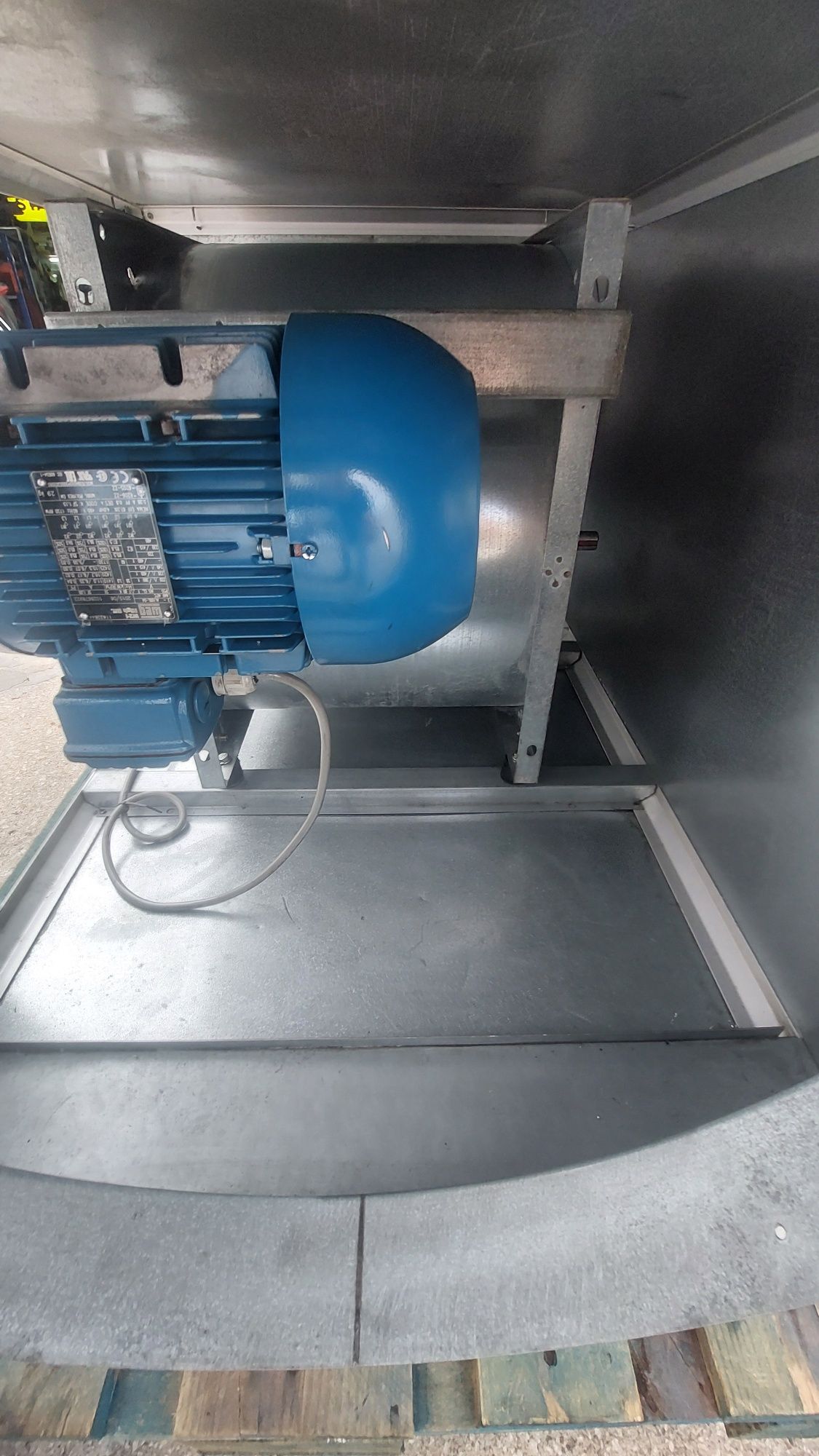 Ventilador extrator 8500 m3h Ar fumos tintas de estufas de pintura