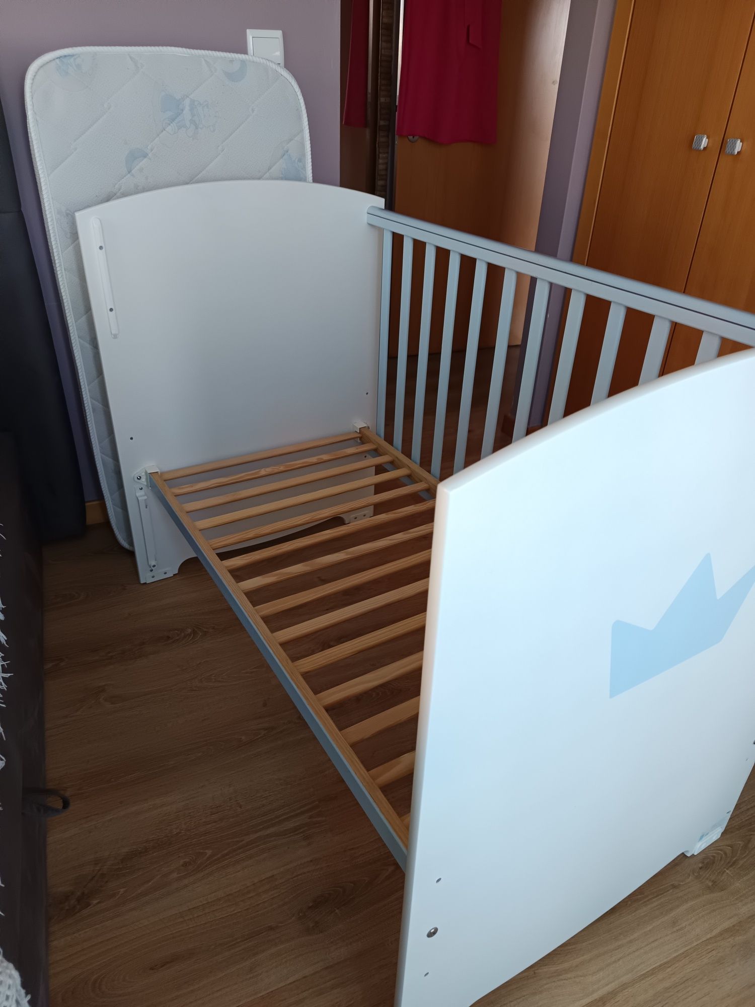Cama completa com colchão