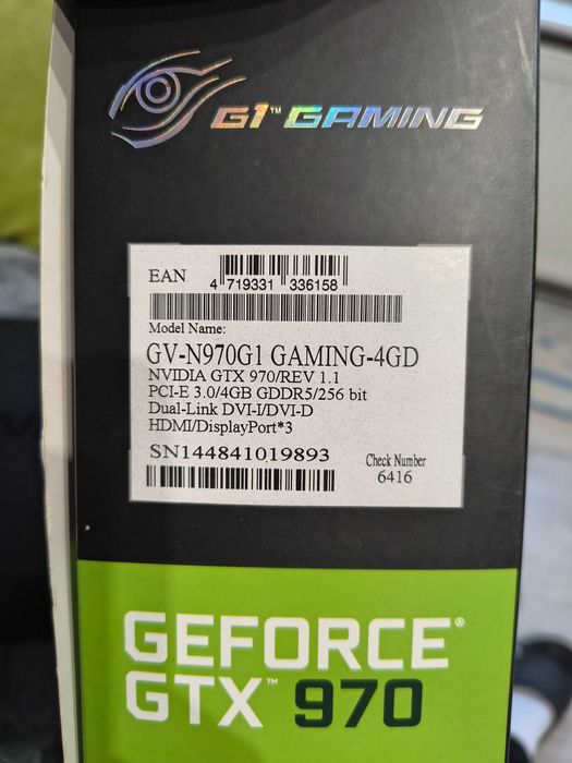 Karta graficzna Gigabyte GTX 970 G1 Gaming 4GB