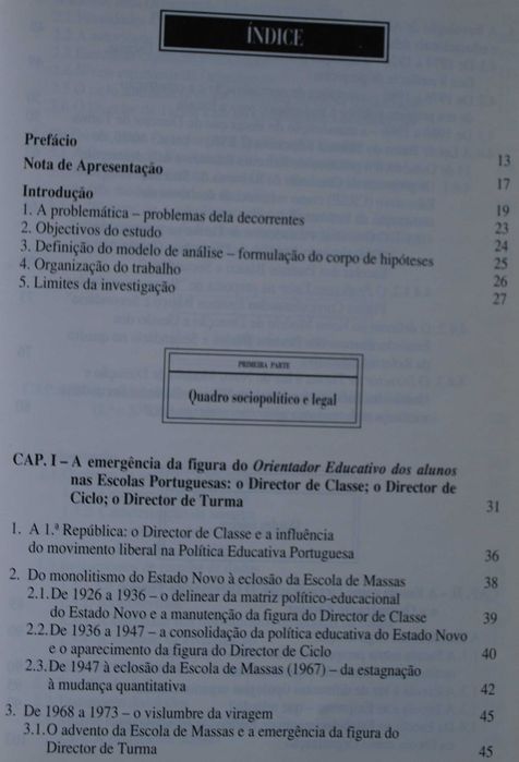 O Director de Turma Nas Escolas Portuguesas