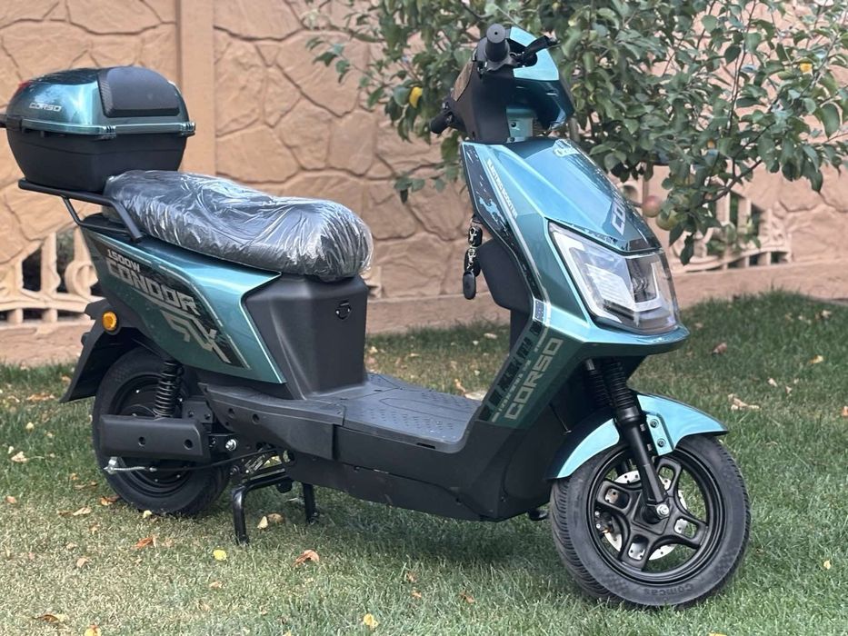 Електроскутер Corso Condor 1500W 72V/30Ah батареї ЛІТІЙ-ЗАЛІЗО-ФОС