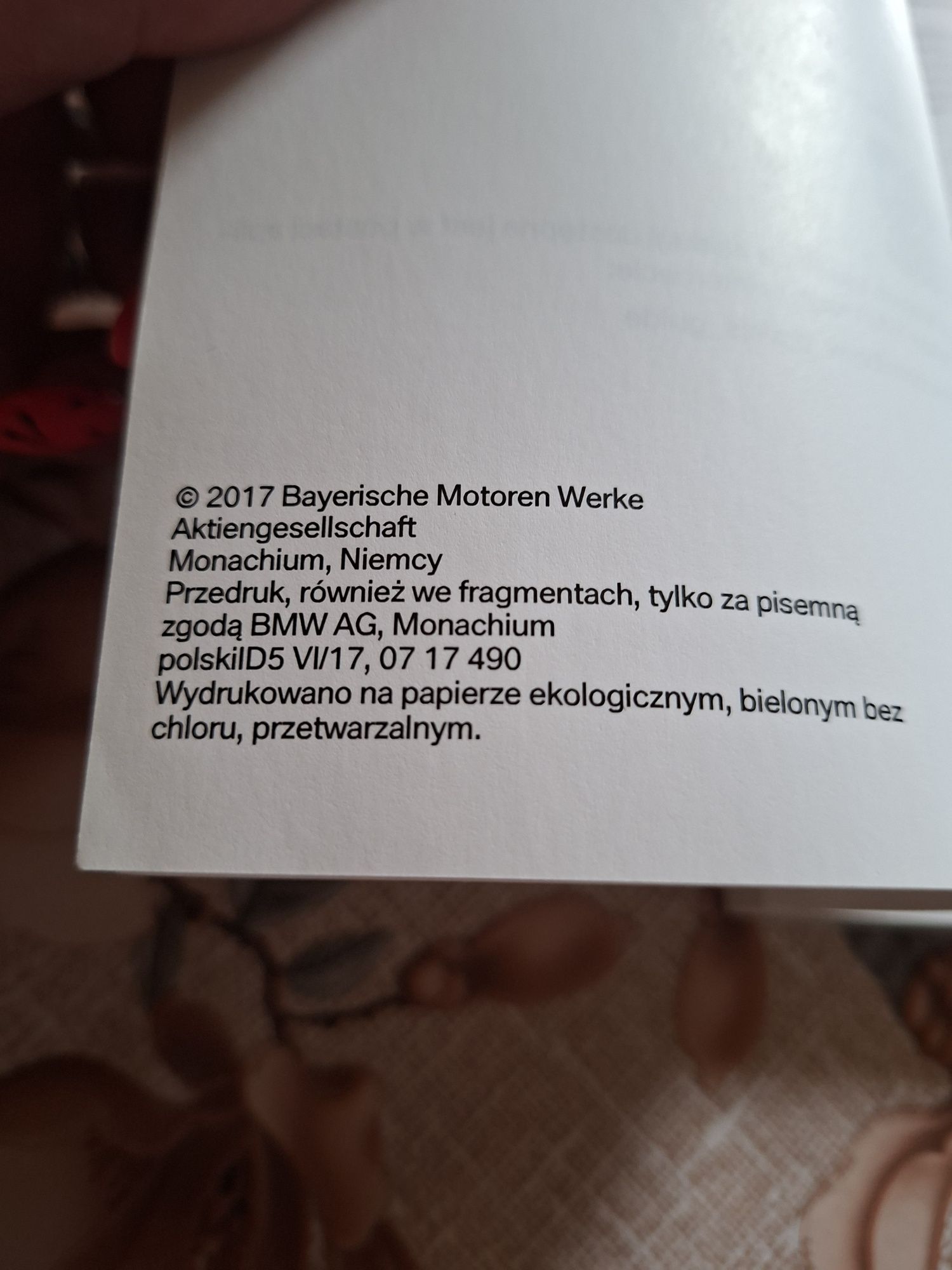 Instrukcja obsługi bmw 3 limuzyna