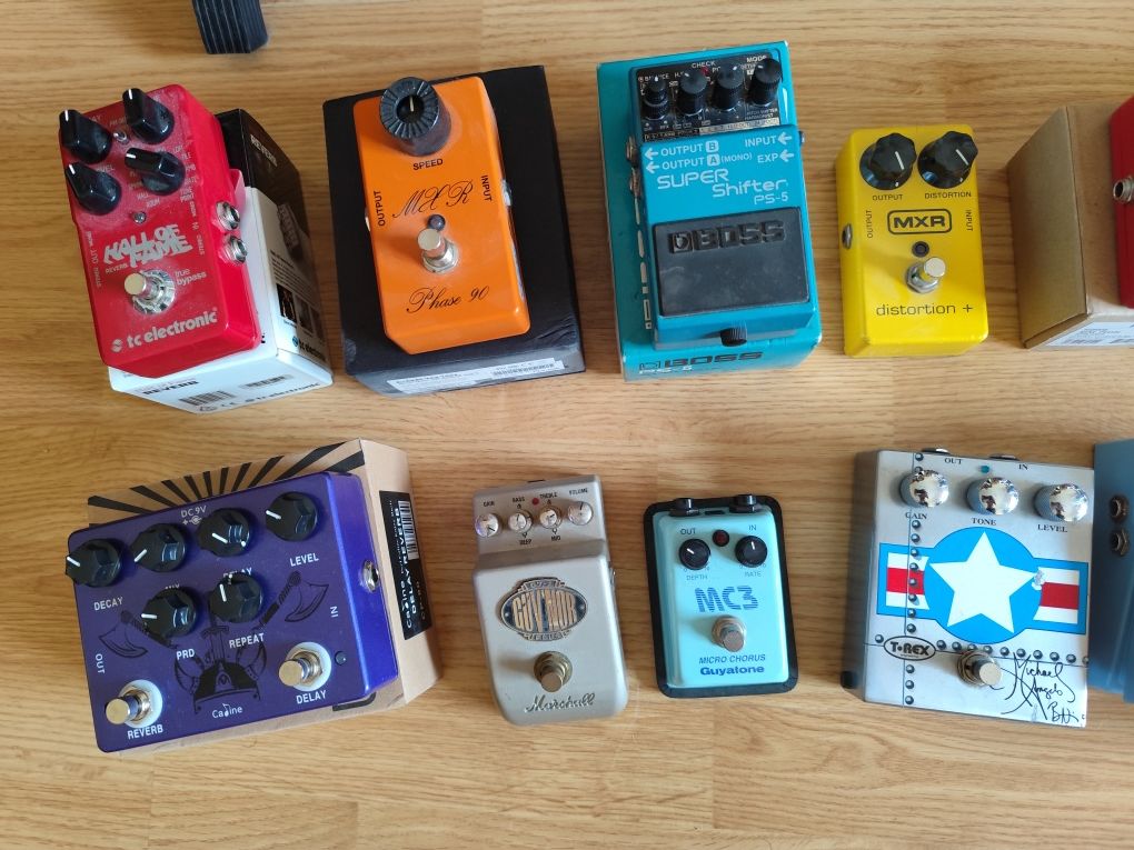 Pedais para Guitarra
