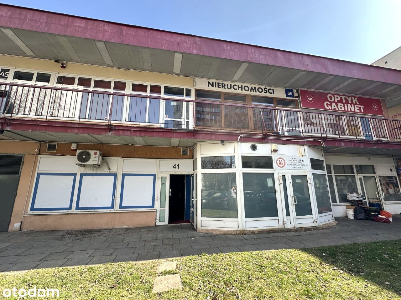 Lokal usługowy pawilon Ochota Grójecka 37m klima