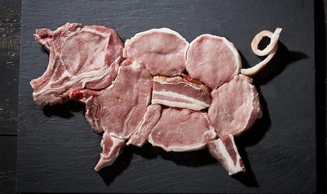 Домашнє м'ясо свинини