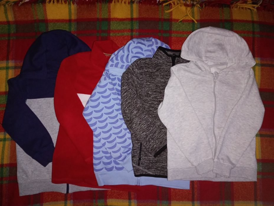 Худи на змейке мастерки 5шт
