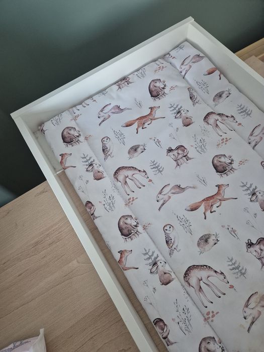 LITTLE SKY by KLUPŚ Nakładka do przewijania biel plus nakładka