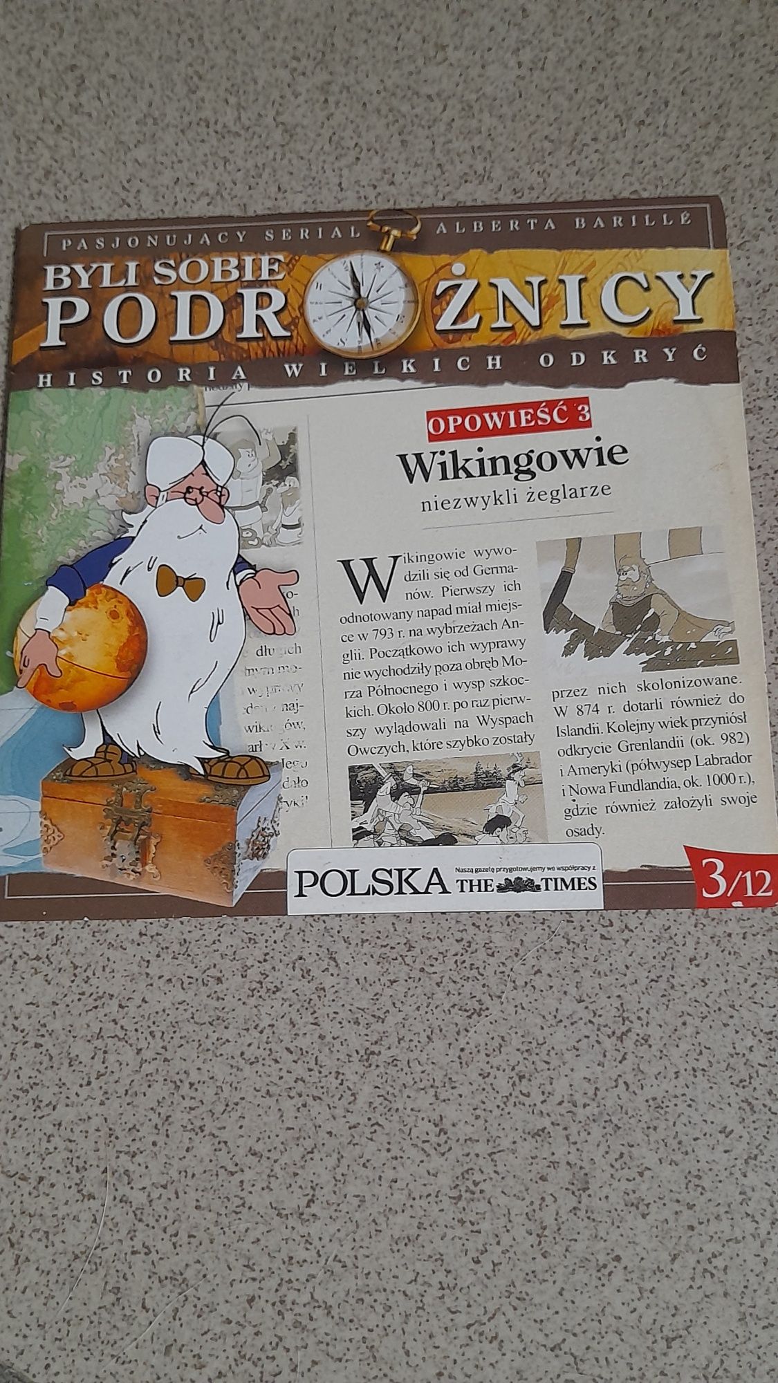 Serial dla dzieci VCD -BYLI SOBIE  PODROZNICY -Wikingowie.