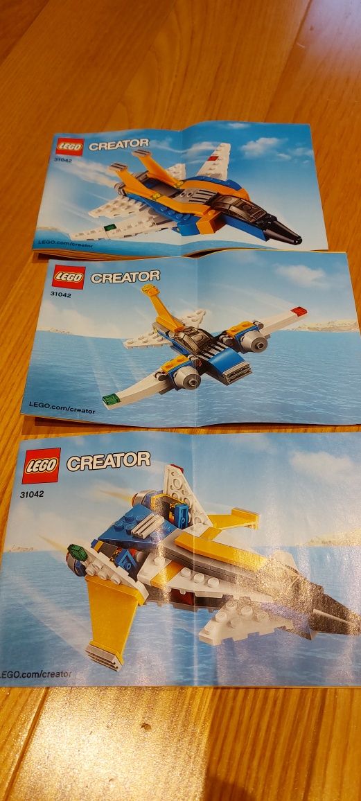Lego Creator 31042 ścigacz samolot