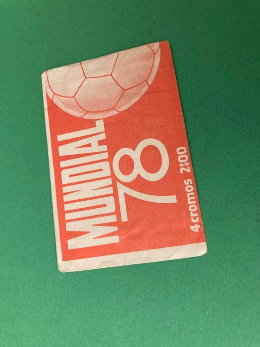 Carteira de Cromos Argentina Mundial de Futebol 1978