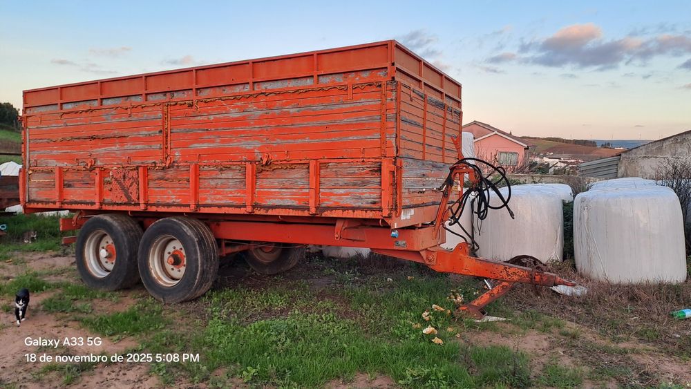 Reboque galucho 2 eixos, 12000kg,com documentos