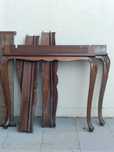 Estrutura de mesa Queen Anne